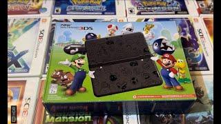 NEW NINTENDO 3DS SUPER MARIO BLACK EDITION UNBOXING