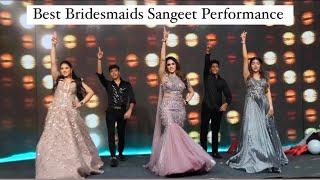 Best Bridesmaids Sangeet Dance | Bride’s sister & brothers | Ranjhna | Minna Minna | Top Notch Gabru