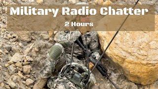 NO ADS! 2 Hours of Military Radio Chatter  Veterans Day Sounds, Army Sounds, Radio Sountrack