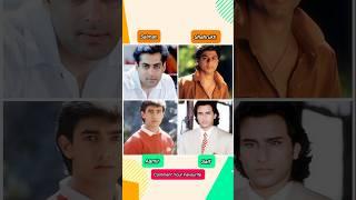 Salman Khan, Shah Rukh Khan, Aamir Khan and Saif Ali Khan Life Transformation #srk #transformation