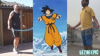 Dragon Ball Z WORKOUT MOTIVATION [Real workout clips] [LEZBEEPIC REUPLOAD]