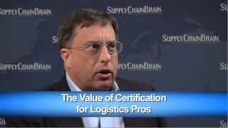 The Value of Certification for Logistics Pros