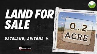 0.2  acre land for sale in Dateland, Arizona [539-58-538]