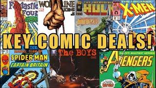 BEST DEALS EVER on KEY COMICS! 