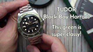 Tudor Black Bay Harrods Review - Best Green Diver I've Seen!