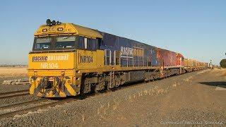 4MA5 Pacific National Freight Train - PoathTV Australian Railways