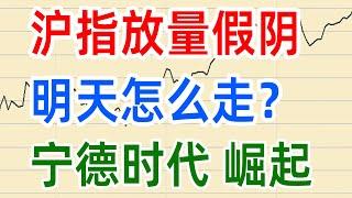 A股收评0120，沪指放量假阴，明天怎么走？宁德时代崛起