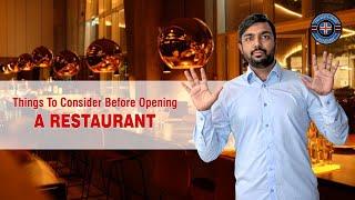 Things To Consider Before Opening A Restaurant I The Restaurant Academy