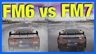 Forza Motorsport 7 vs Forza Motorsport 6!!