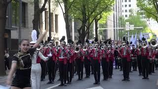 염광고등학교 마칭밴드 2023 부활절 퍼레이드 (서울시청-종로) Korea Yumkwang High School marching band  Easter parade 2023.4.9