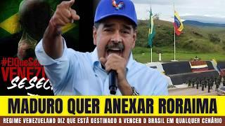 Maduro QUER TERRITÓRIO BRASILEIRO na Fronteira e Diz Que Vence Fácil o Brasil