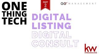 One Thing Tech - Virtual Listing Consult
