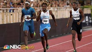 Noah Lyles leads U.S. sweep of men's 200m at Diamond League Monaco | NBC Sports