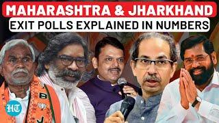 Battle For Maharashtra & Jharkhand: Deep-Dive Into Exit Polls | BJP | Shiv Sena | Congress | JMM