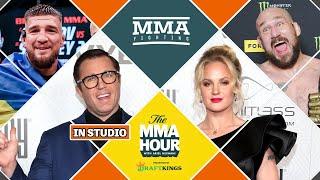 The MMA Hour: Chael Sonnen in studio, Valentina Shevchenko, Yaroslav Amosov, and More | Feb 27, 2023