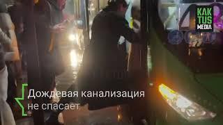 Остановка на Аламединском рынке превратилась в остров