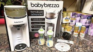 Unboxing + Easy Setup: Baby Brezza New & Improved Formula Pro Advanced Formula Dispenser Machine