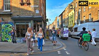 Walking in the Artsy London Neighbourhood - Oct 24 | London Walk [4k HDR]