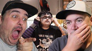 Daz and Will try GOTH makeup tutorial!