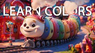 Little Train Song Fun | Learn Colors | Toddler and preschool learning | Epic Gaint Kids Songs