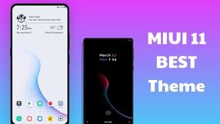 MIUI 11 Best Theme | Lockscreen & Home Screen Customizations | Top Theme