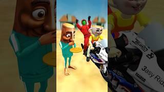 Hulk Squid & Cappuccino vs Tung Tung Sahur #squidgame #animation #gta