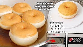 DONAT DOUGH KECIL HASIL BESAR‼️RESEP DONAT EKONOMIS ANDALANKU UNTUK BERJUALAN SETIAP HARI