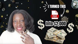 MAKE $2,000 BY CHRISTMAS BY DOING THIS!  PASSIVE INCOME | MAKE MONEY ONLINE | DIGITAL PRODUCTS 