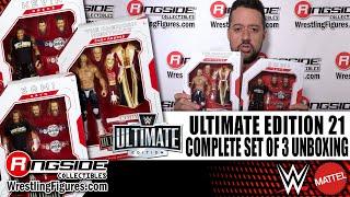 Ringside Collectibles Unboxing: Mattel WWE Ultimate Edition 21 Complete Set of Wrestling Figures!