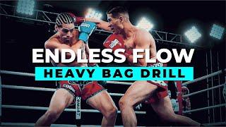 Endless Flow Bag Drill - Dutch Style Kickboxing & Muay Thai