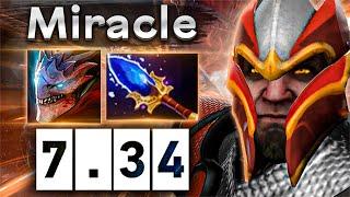 Новый Драгон Кнайт от Миракла! Очень красивая дота - Dragon Knight 7.34 DOTA 2