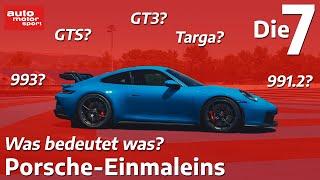 7 Fakten zum Porsche-Code - was bedeutet was? I auto motor und sport