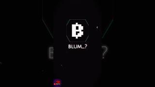 Blum coin price  #blum #btc crypto