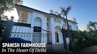 Exquisite Spanish Style Farmhouse in South Delhi | 6 Bedrooms | 1600 Square Yards