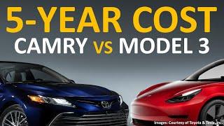 Tesla Model 3 vs Toyota Camry: TRUE OWNERSHIP COST Comparison