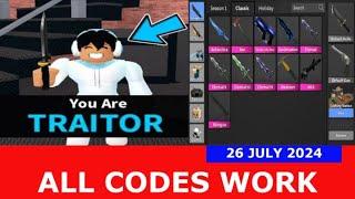 *ALL CODES WORK* [️CODE] Josh's MM2 ROBLOX | JULY 26, 2024