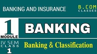 Banking and Insurance|Types of Bank B.Com Class |Kerala University