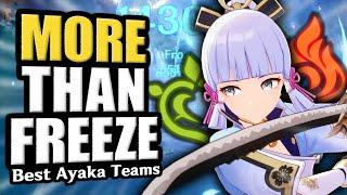 LEARN THE NEW BROKEN AYAKA TEAMS! Best Ayaka Teams & Builds Genshin Impact Guide