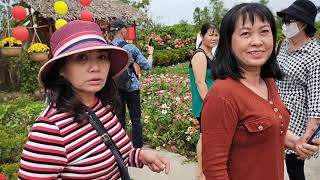 cảnh đẹp ở khu du lịch miệt vườn Happy land Hùng Thy Sa Đéc 