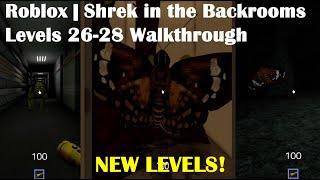 NEW LEVELS | Shrek in the Backrooms Levels 26-28 Walkthrough
