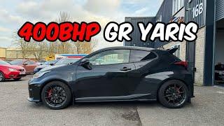 400BHP Toyota GR Yaris dyno power runs