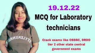 MCQ for Laboratory technicians #laboratorytechnician #osssc #drdo #laboratory #aiims