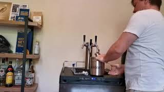 Using The Flow Stopper Keg and Growler Filler