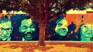 North Valley Academy PERSEVERE! Mural By Aaryon “Bird” Williams