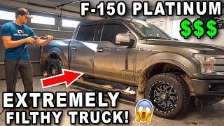Deep Cleaning an Extremely FILTHY Truck! | The Detail Geek