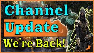 Unified Gaming Channel Update - Where did I go? ESO PvP Build & New World Builds