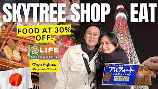 Exploring Tokyo Skytree: Gashapon, Discounted Food & Shopping Finds. | Japan VLog