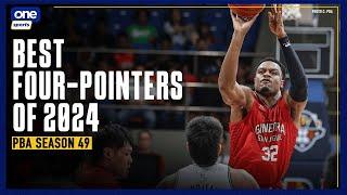 BEST FOUR-POINTERS OF 2024 | PBA SEASON 49