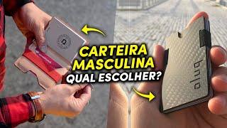 4 tipos de CARTEIRAS MASCULINAS: Qual escolher pro seu dia a dia?