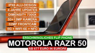 Motorola Razr 50 Test: Günstiges & Gutes Klapphandy / Foldable